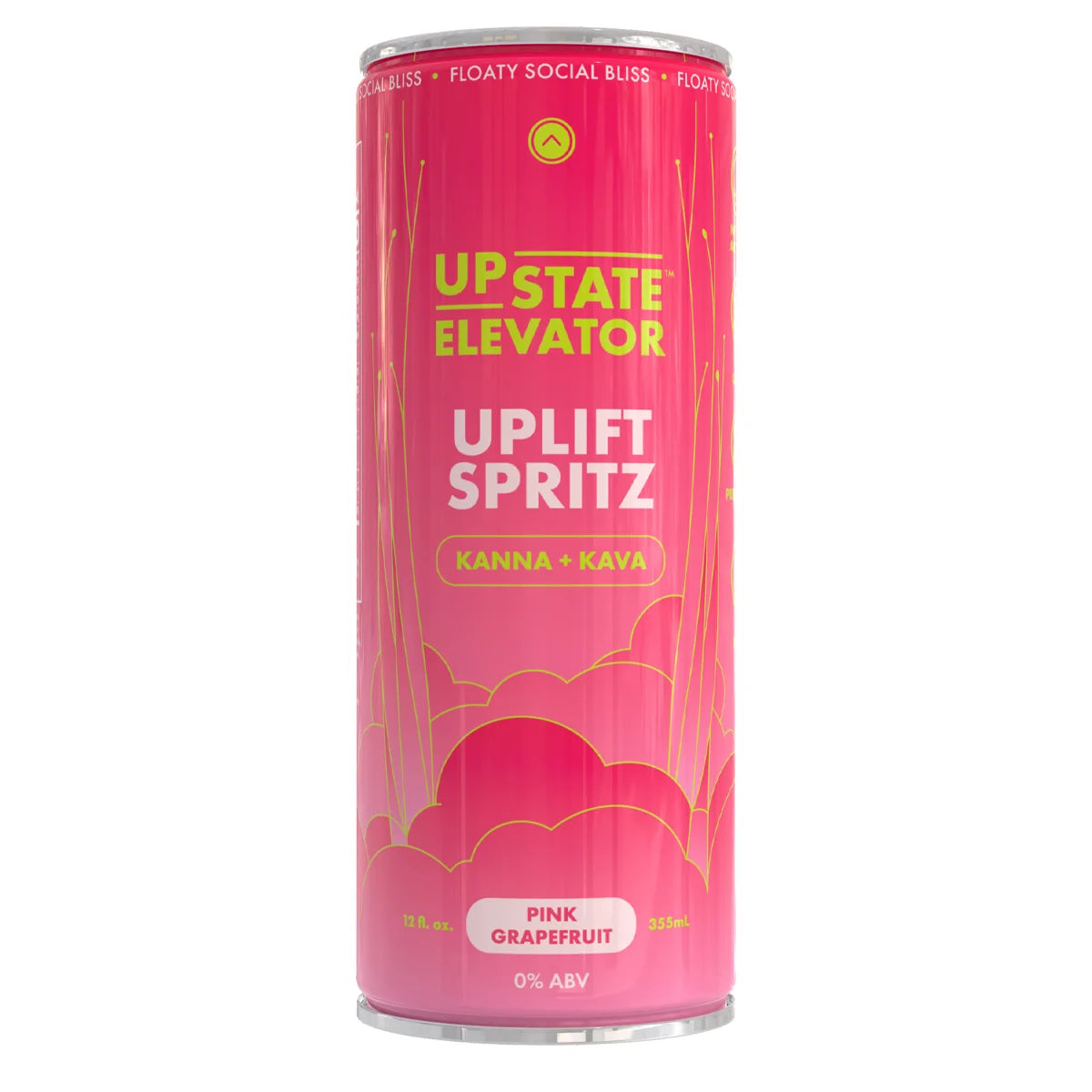Upstate Elevator - Pink Grapefruit Uplift Spritz (4 pack)