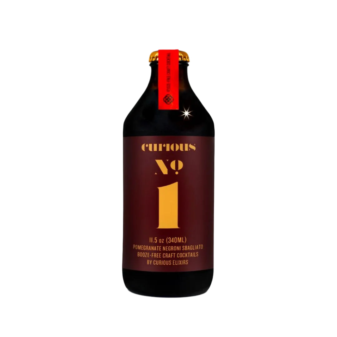 Curious Elixir No. 1 - Pomegranate Negroni Sbagliato