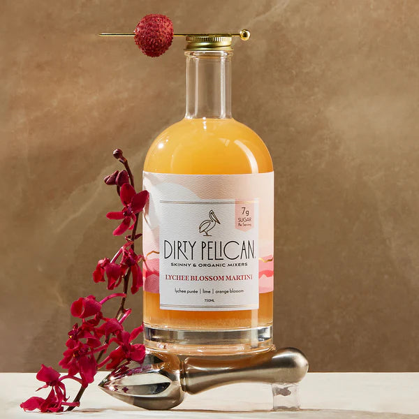 Dirty Pelican - Lychee Blossom Martini