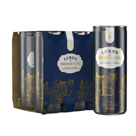 Lyre's - American Malt & Cola (4 pack)