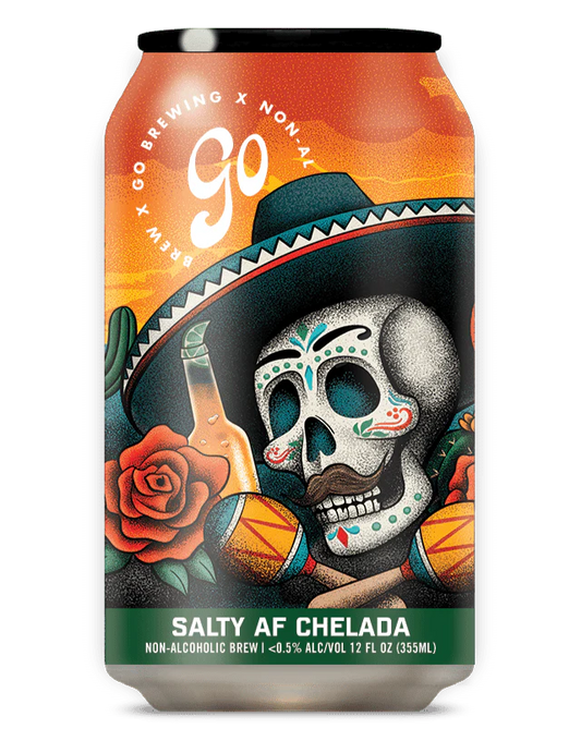 Go Brewing - Salty AF Chelada (6 pack)