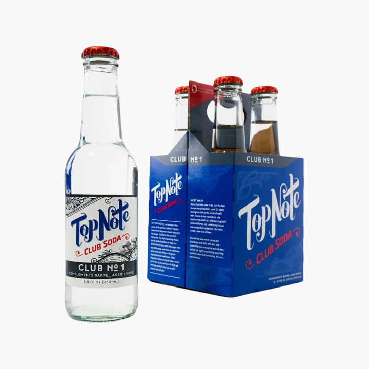 Top Note Tonics - Club No. 1 - Club Soda (4 pack)