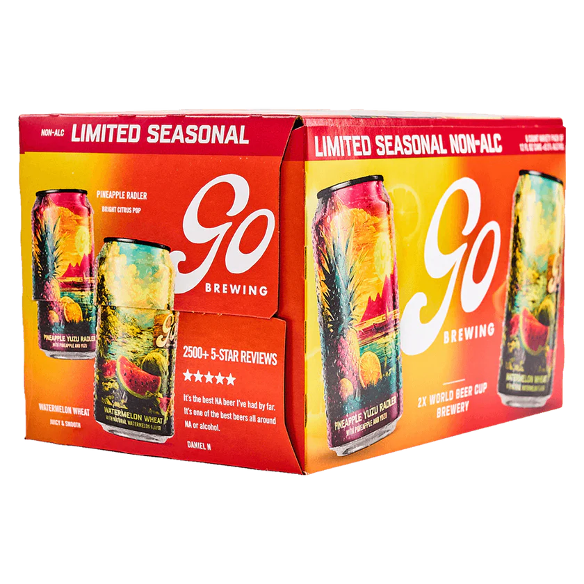 Go Brewing - Limited Seasonal Sampler (6 pack)