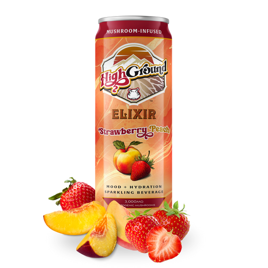 High Ground - Elixir Strawberry Peach (4 pack)