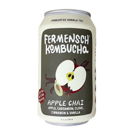 Fermensch Kombucha - Apple Chai (4 pack)