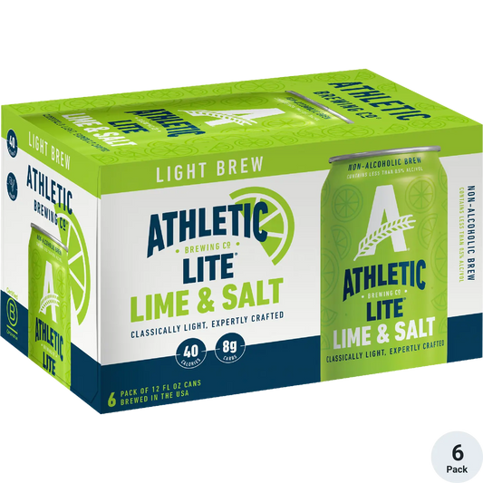 Athletic Brewing - Lite Lime & Salt (6 pack)