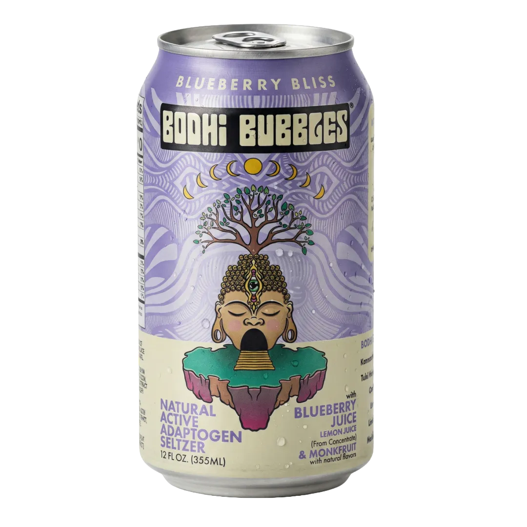 Bodhi Bubbles - Blueberry Bliss (4 pack)