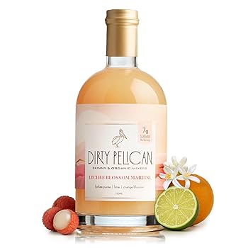 Dirty Pelican - Lychee Blossom Martini