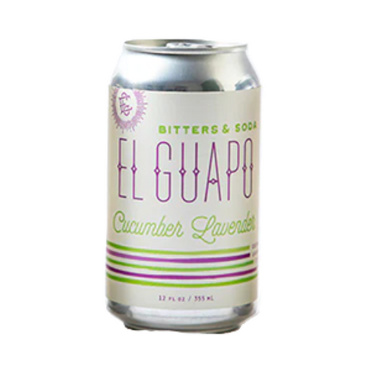 El Guapo - Cucumber Lavender Bitters & Soda (4 pack)