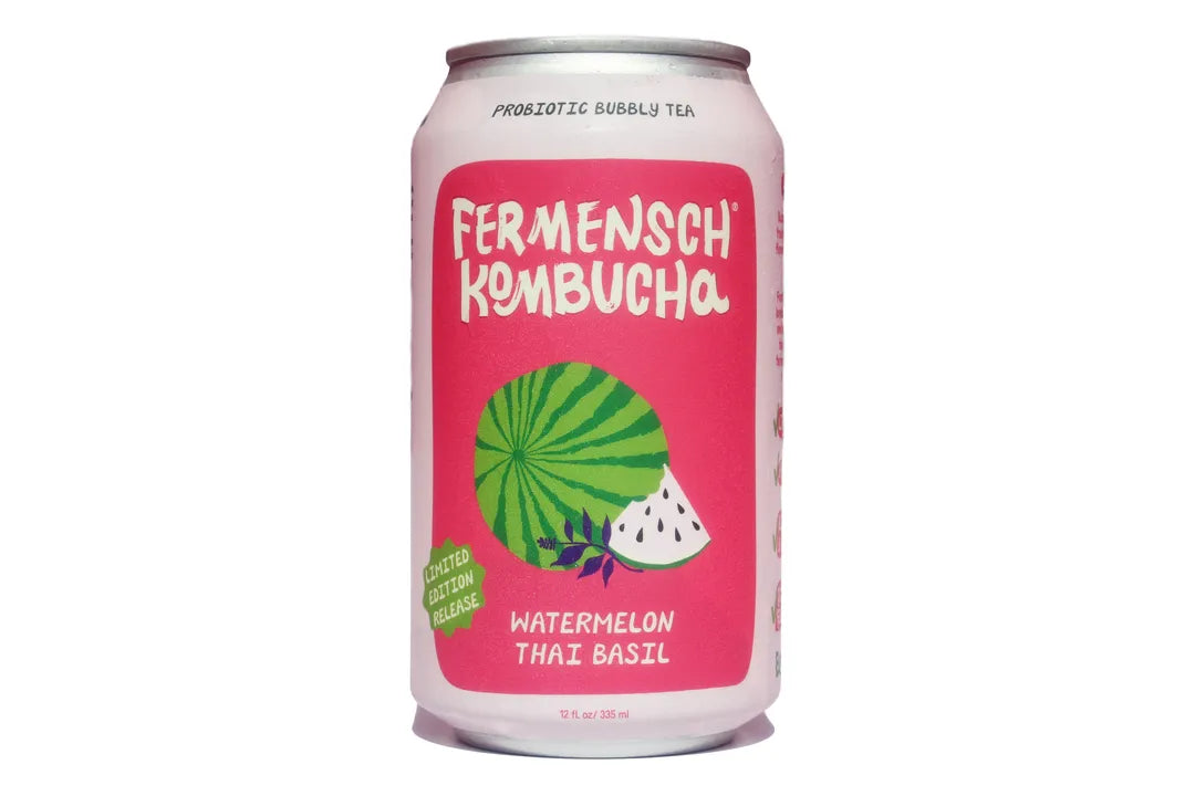 Fermensch Kombucha - Watermelon Thai Basil (4 pack)