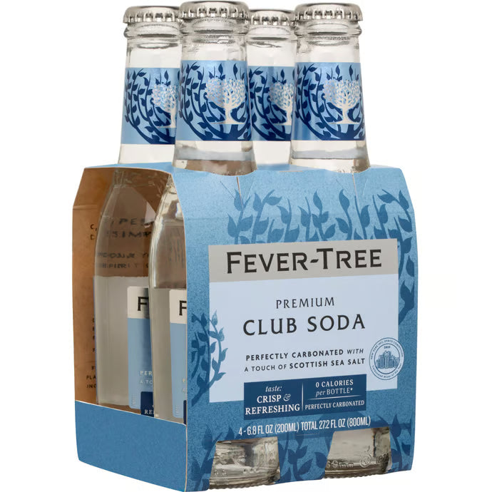 Fever Tree - Premium Club Soda (4 pack)