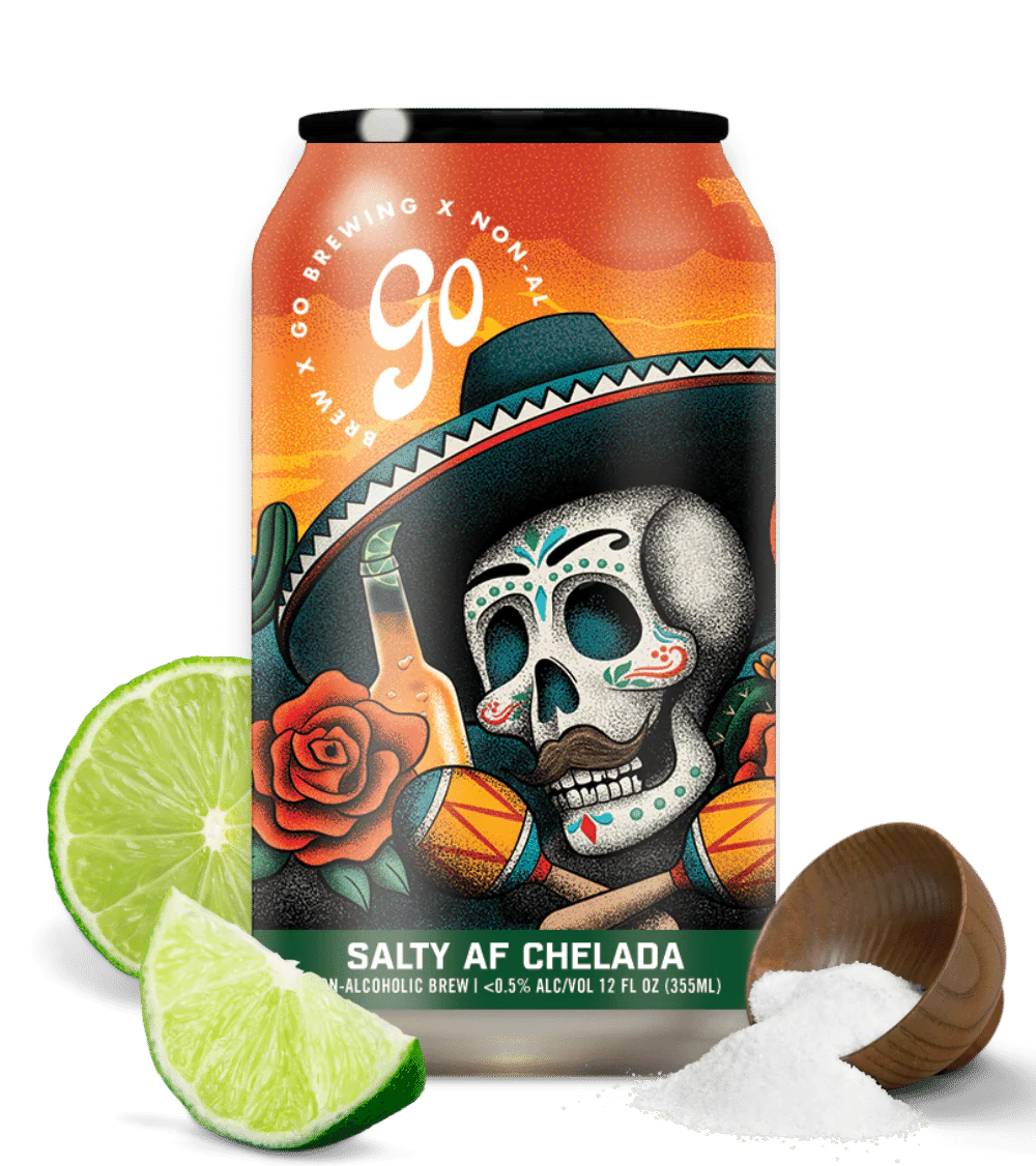 Go Brewing - Salty AF Chelada (6 pack)