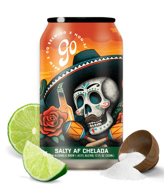 Go Brewing - Salty AF Chelada (6 pack)