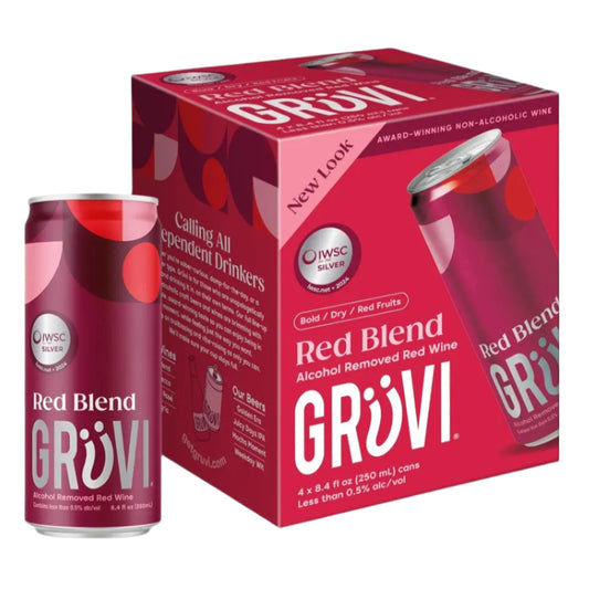 Gruvi - Dry Red Blend (4 pack)