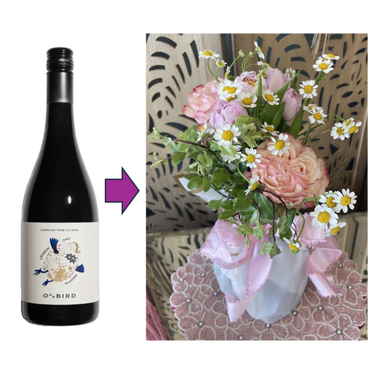 Large Floral Bouquet and Bottle of Oddbird GSM