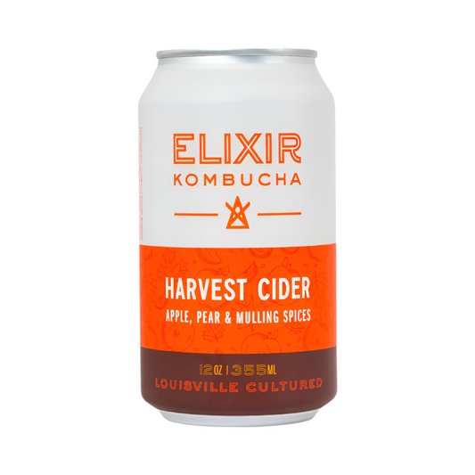 Elixir Kombucha - Harvest Cider Kombucha (4 pack)