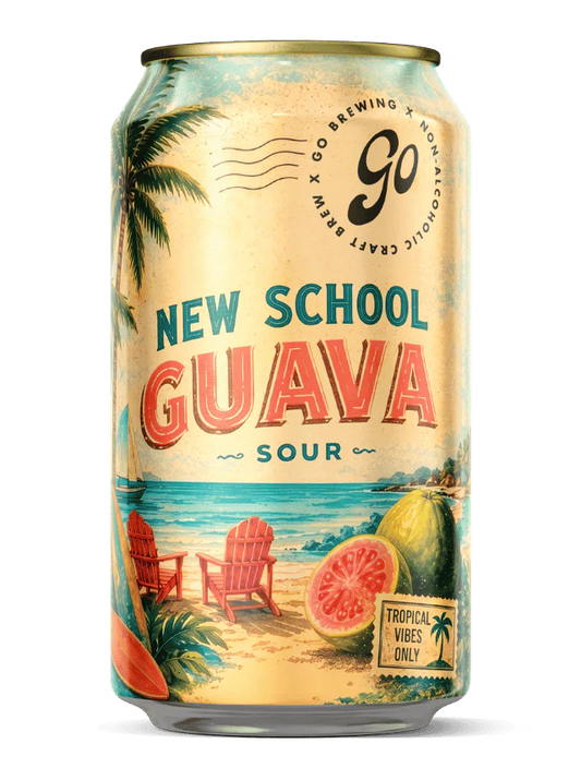 Go Brewing - New School Sour Guava (6 pack)