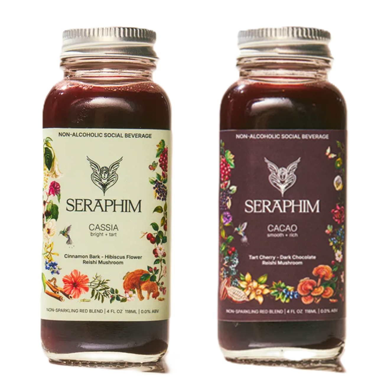 Seraphim - (2 pack) Small Cassia & Cacao Mini Bottle (4 oz)