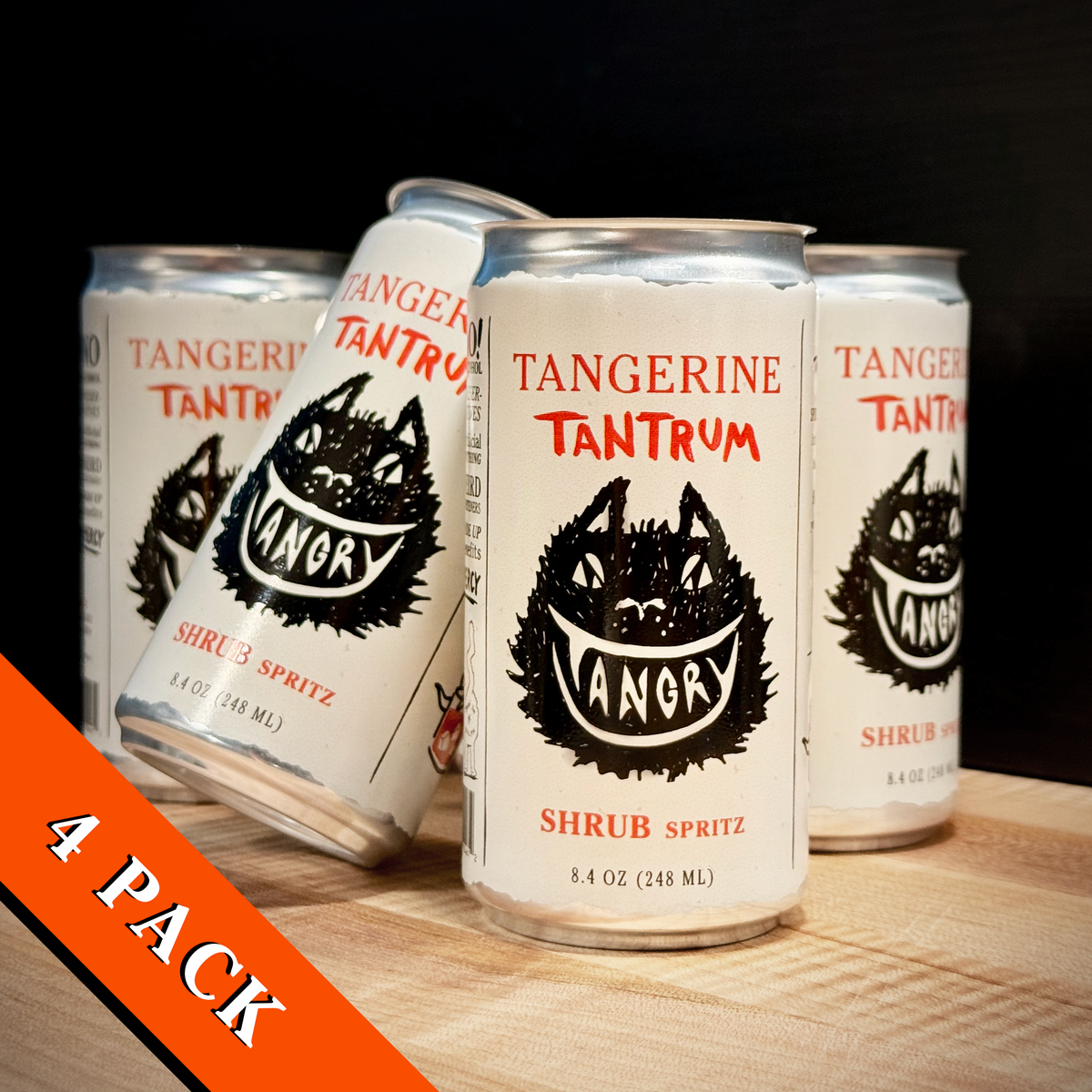 Tangry - Tangerine Tantrum (4 pack)